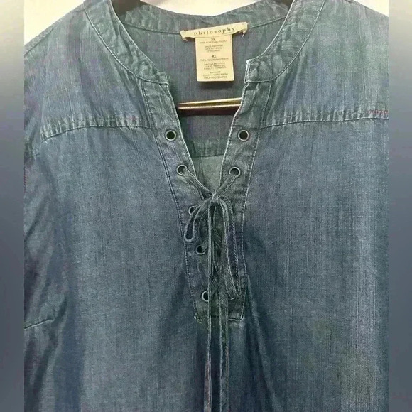 Philosophy dress denim‎ with pockets - Picture 3 of 8